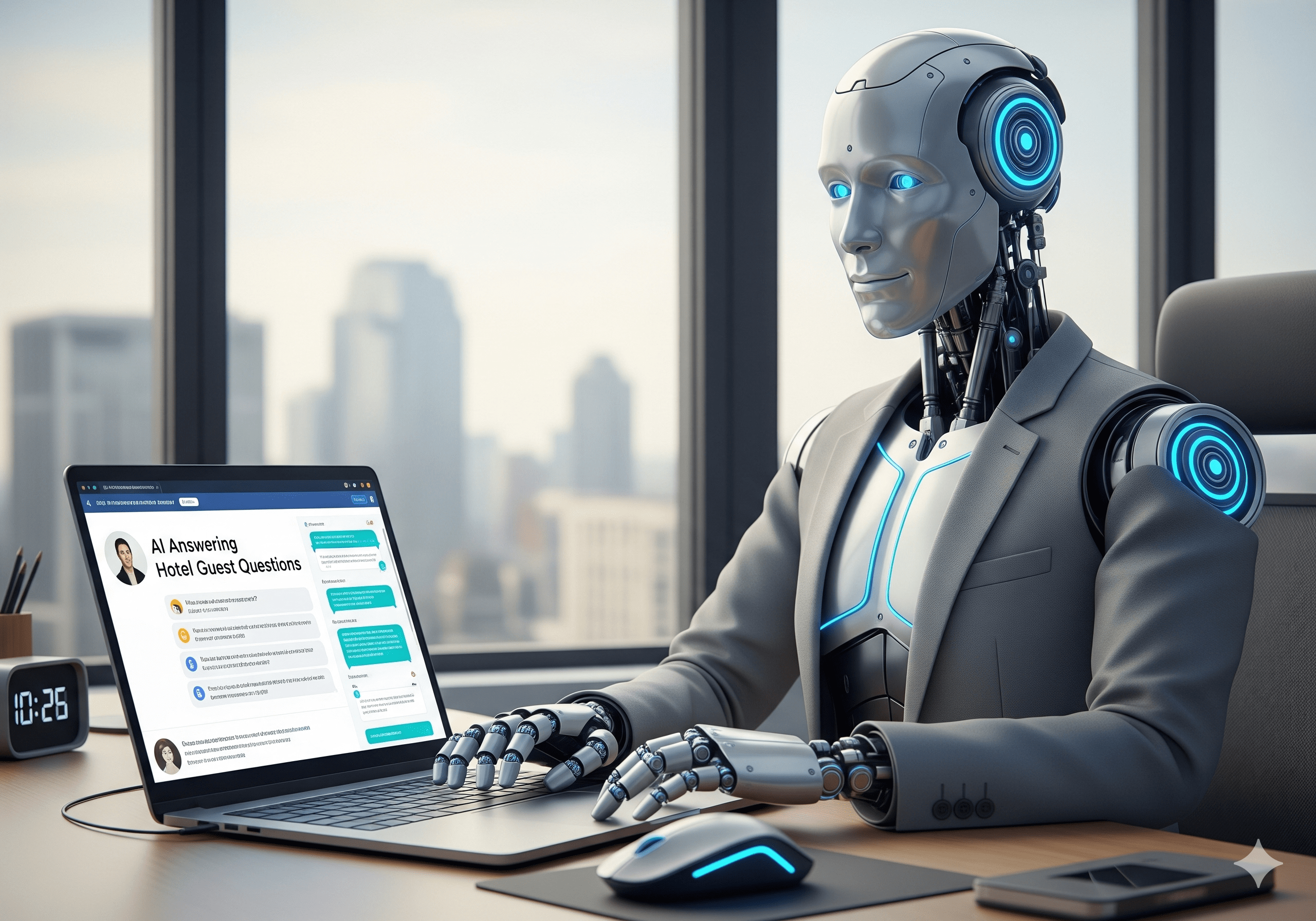 AI to Answer Hotel Guest Questions-min