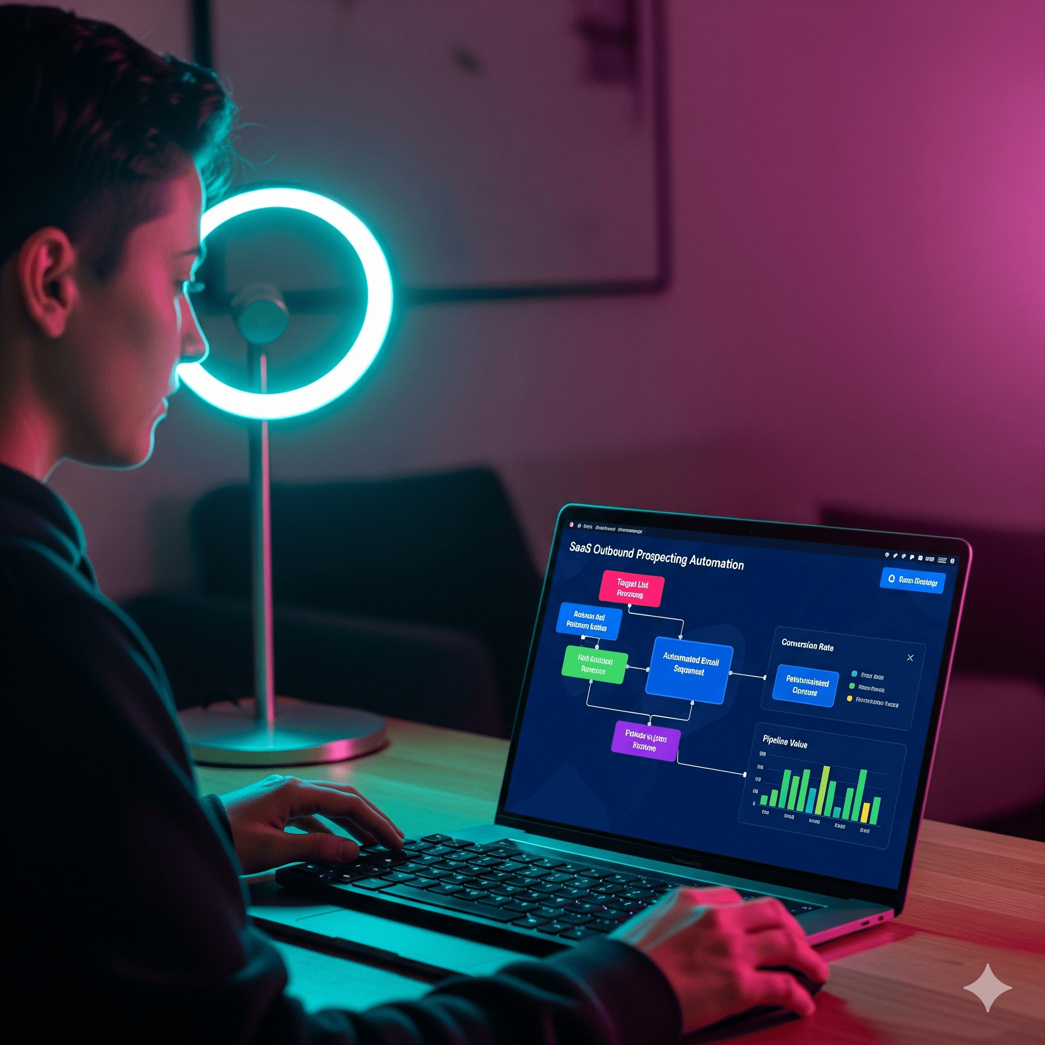 SaaS Outbound Prospecting Automation