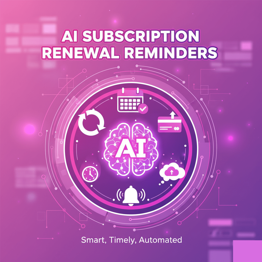 AI for Subscription Renewal Reminders