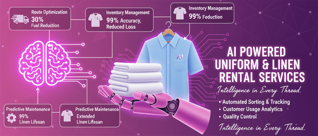AI for Uniform and Linen Rental Services