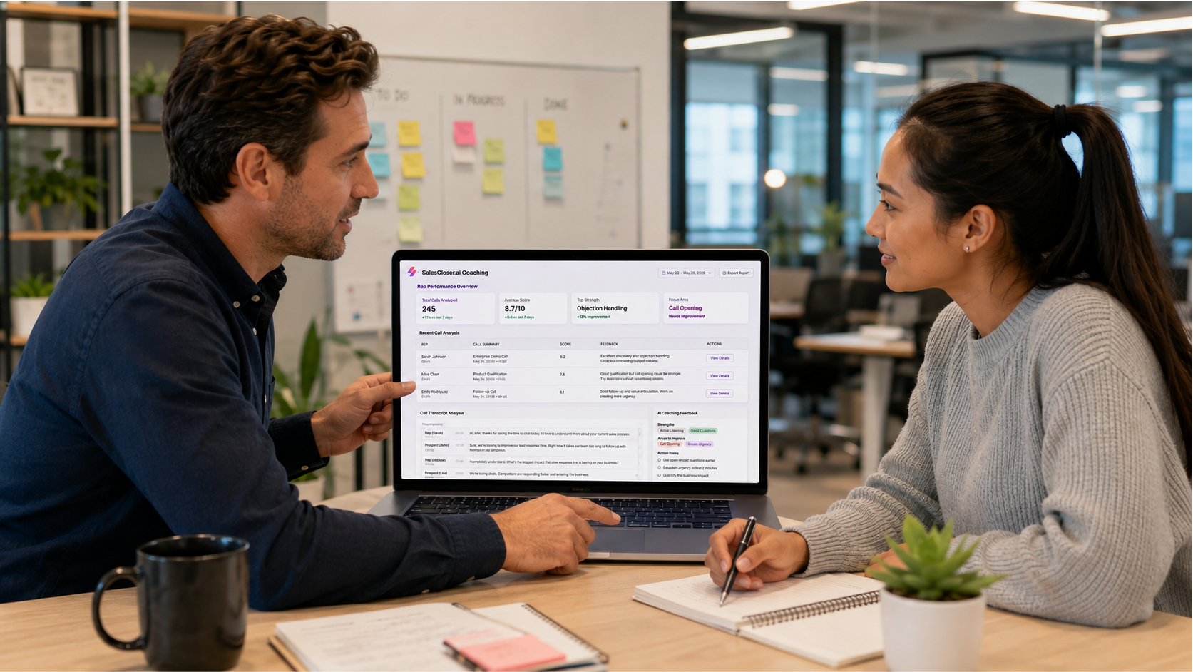 AI Sales Coaching and Mentoring - Unlock Your Team's Potential with AI Sales Coaching and Mentoring
