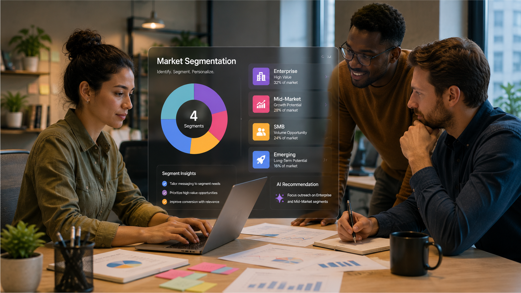 B2B Market Segmentation - How AI Transforms B2B Market Segmentation for Precise Targeting