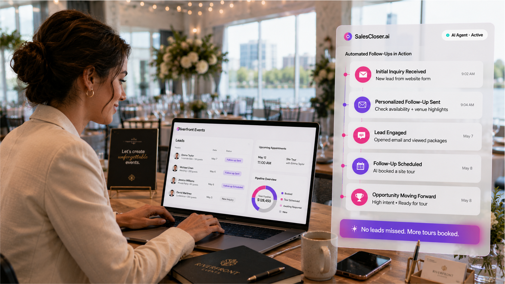 Automated Follow-ups for Venues - Automated Follow-ups for Venues: Book More Tours