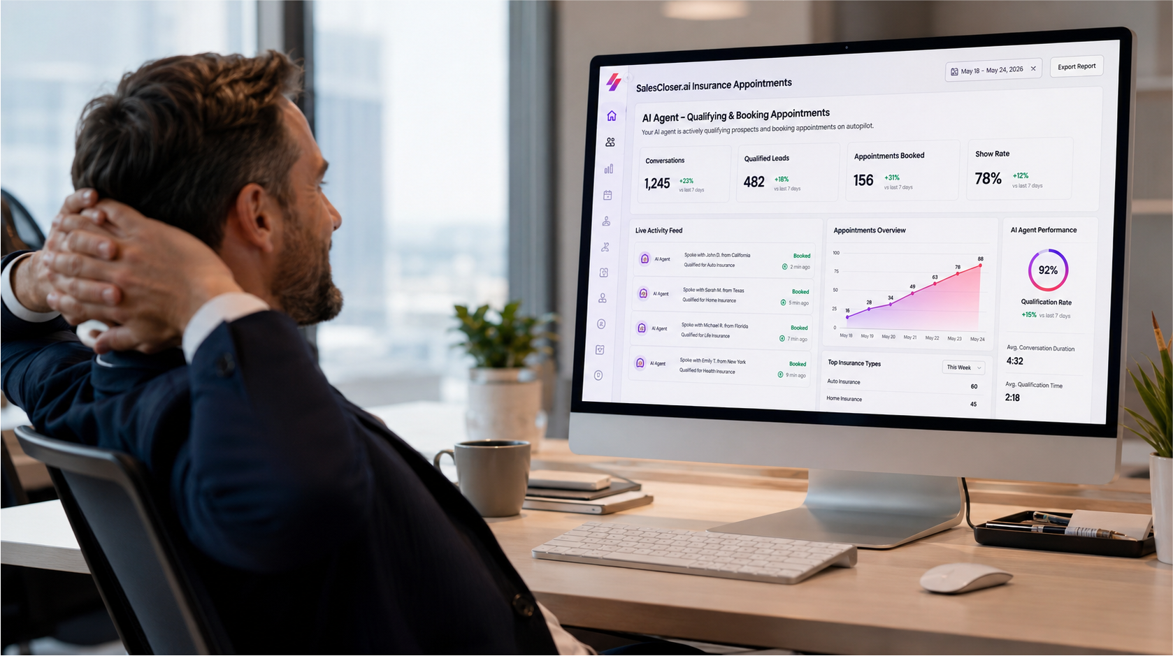 AI Sales Automation - AI Sales Agent Books Insurance Appointments on Autopilot Autopilot-Insurance-Appointments