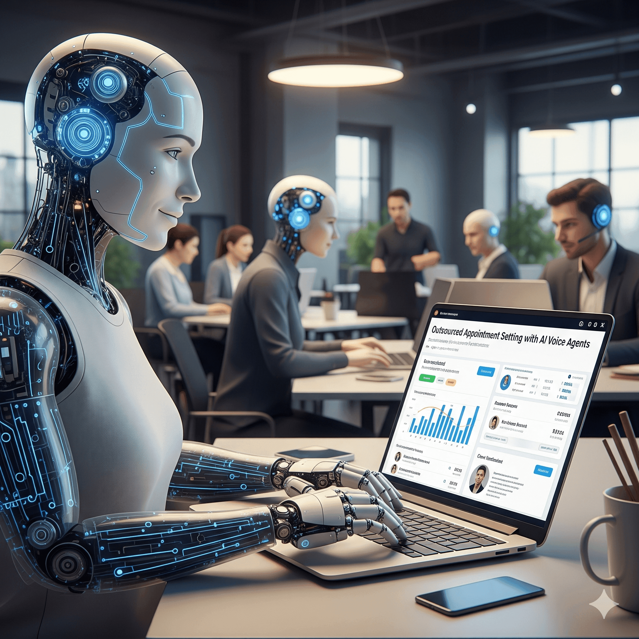 Outsourced Appointment Setting with AI Voice Agents-min