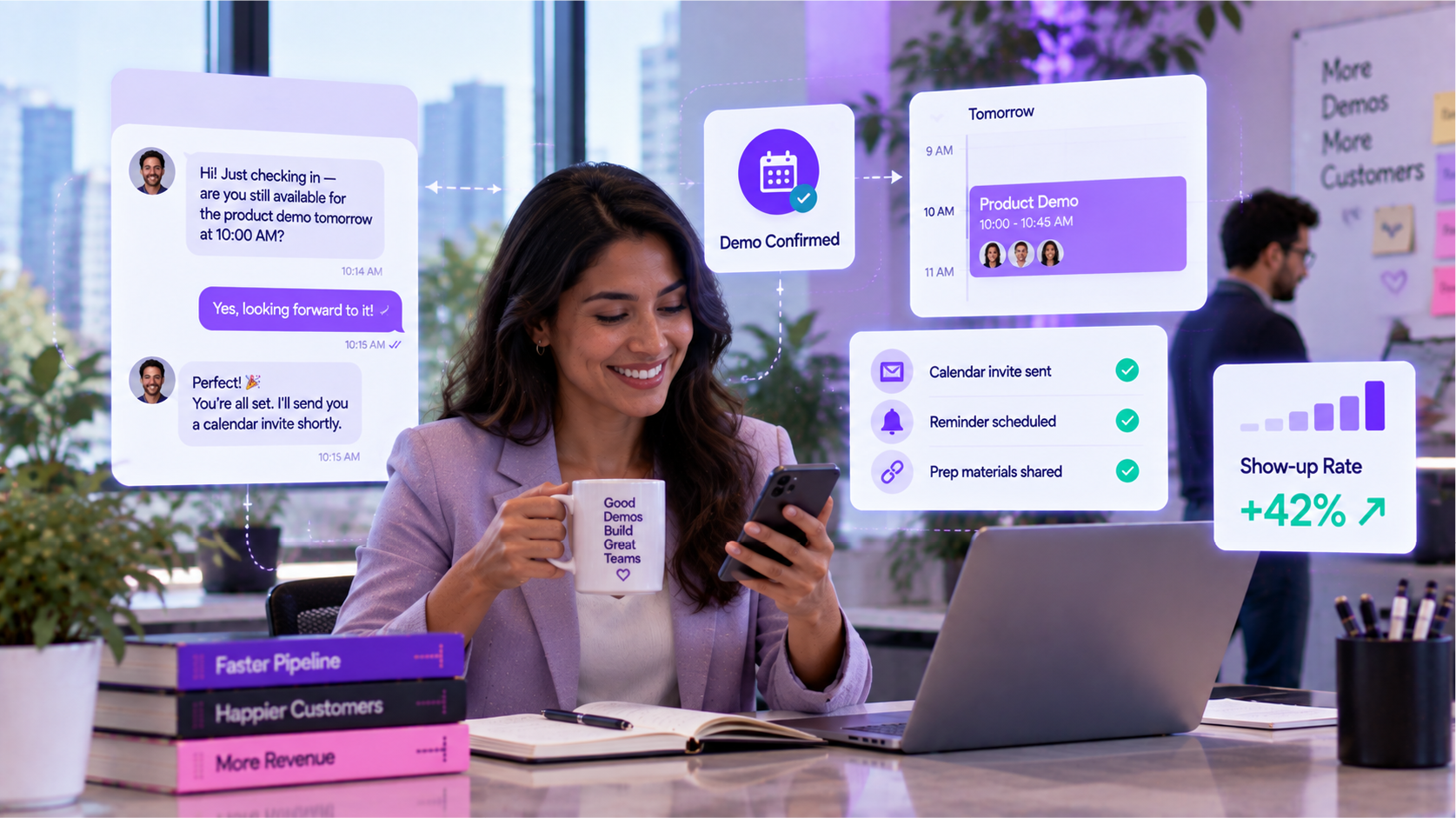 AI-Powered Demo Confirmations - The SDR's Guide to AI-Powered Demo Confirmations