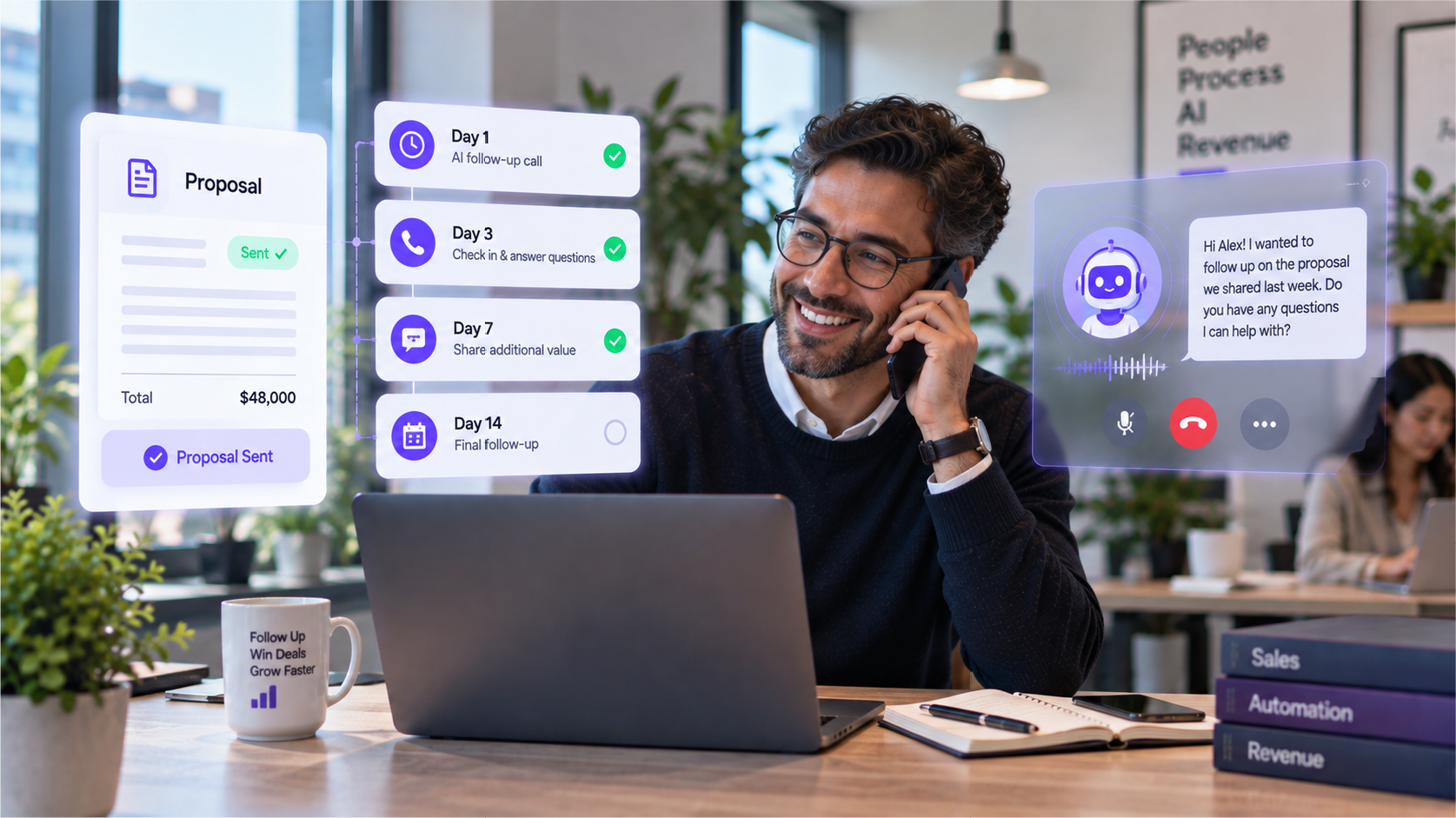 Automate Proposal Follow-Up Calls - How to Automate Proposal Follow-Up Calls to Close More Deals Automate Proposal Follow-Up Calls - How to Automate Proposal Follow-Up Calls to Close More Deals