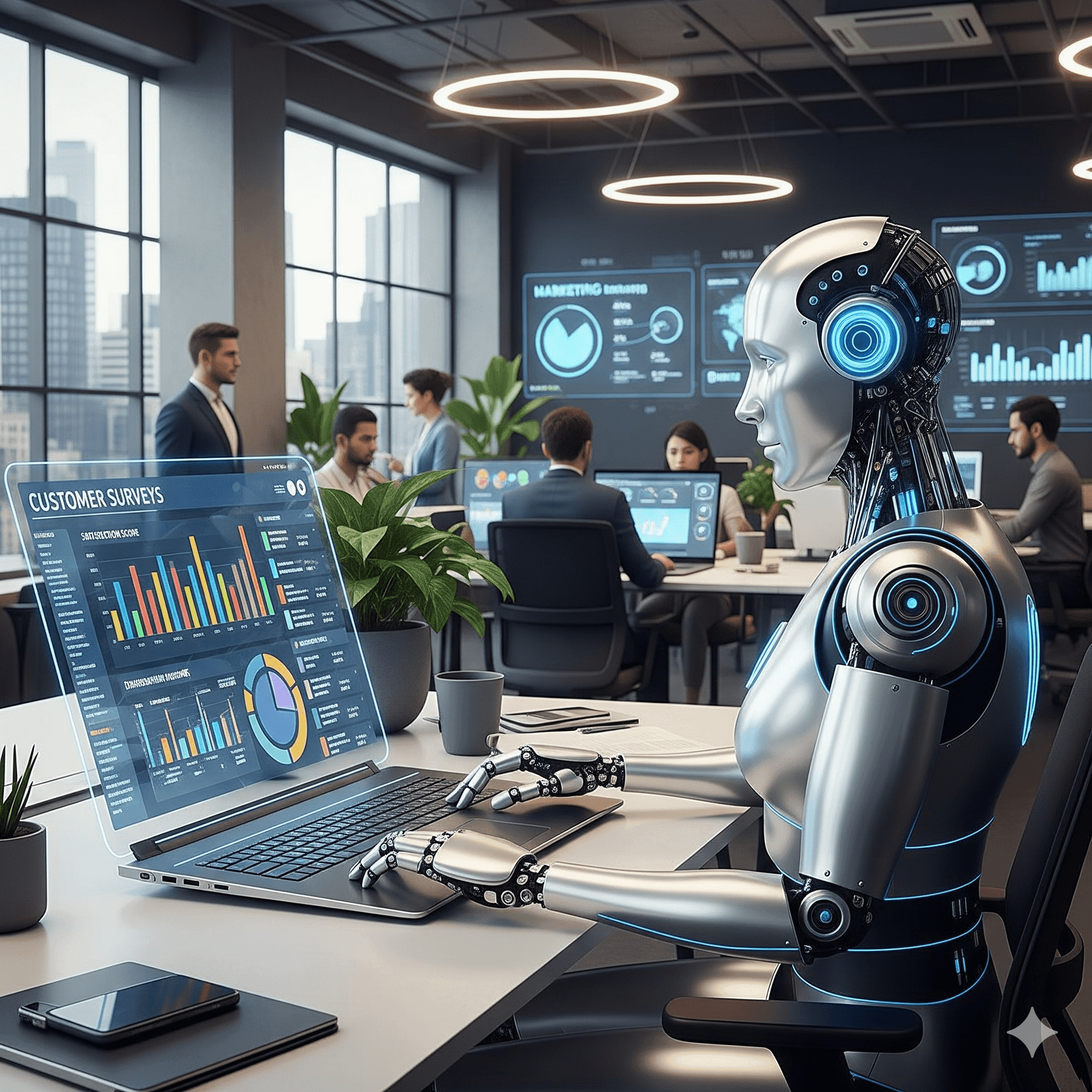 Customer Surveys with an AI Calling Agent-min