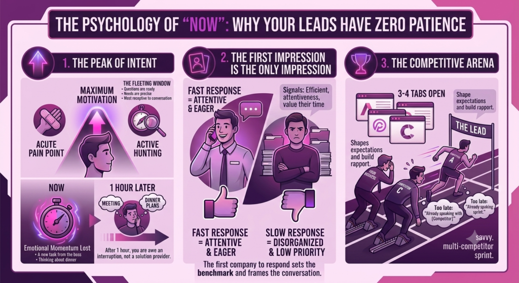 Slow Lead Response Time - Slow Lead Response Time Kills 78% of Deals — Fix It Today The Psychology of "Now": Why Your Leads Have Zero Patience