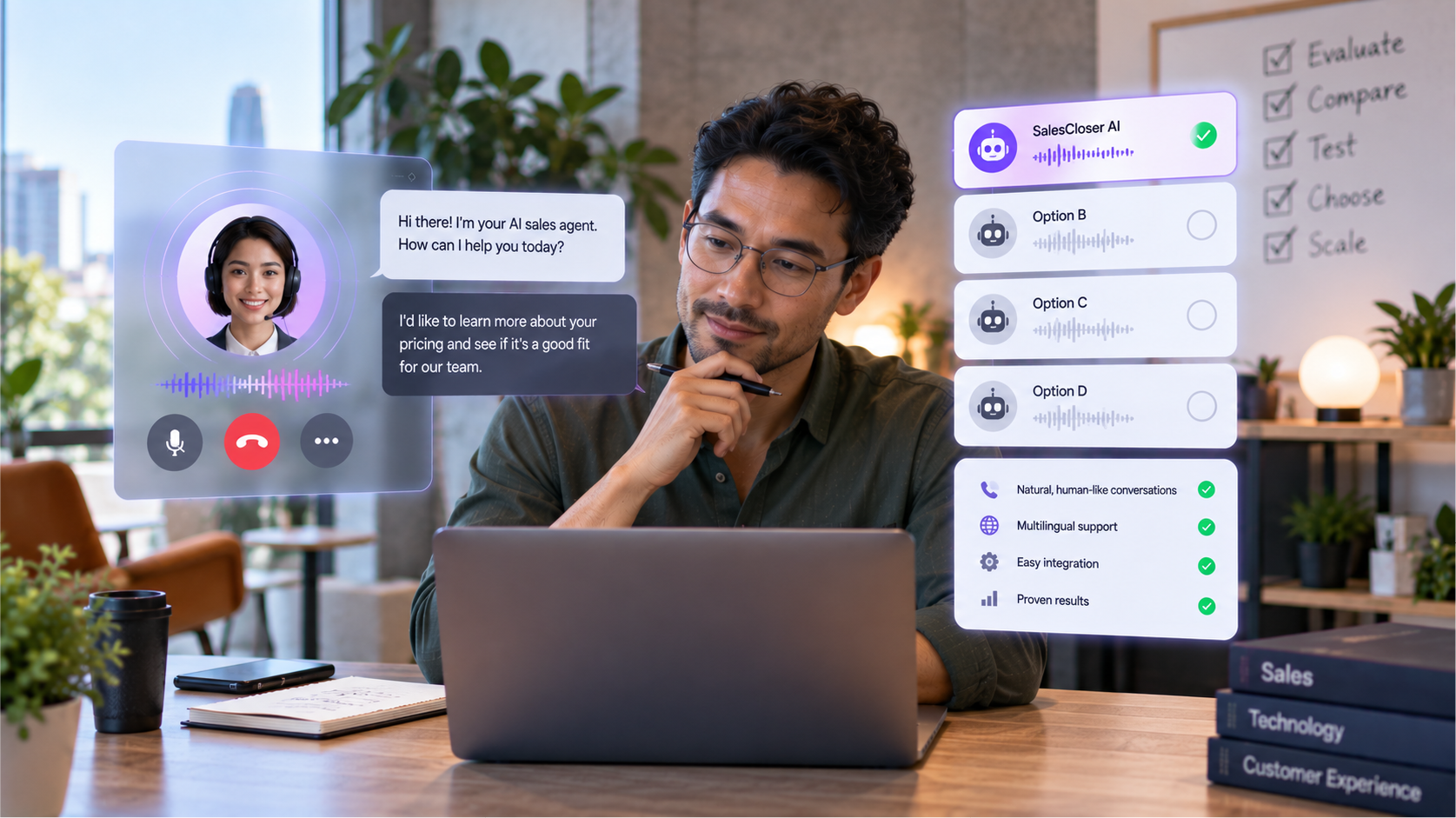 Voice AI - A Buyer's Guide to Choosing the Right Voice AI Sales Agent Software Voice AI - A Buyer's Guide to Choosing the Right Voice AI Sales Agent Software