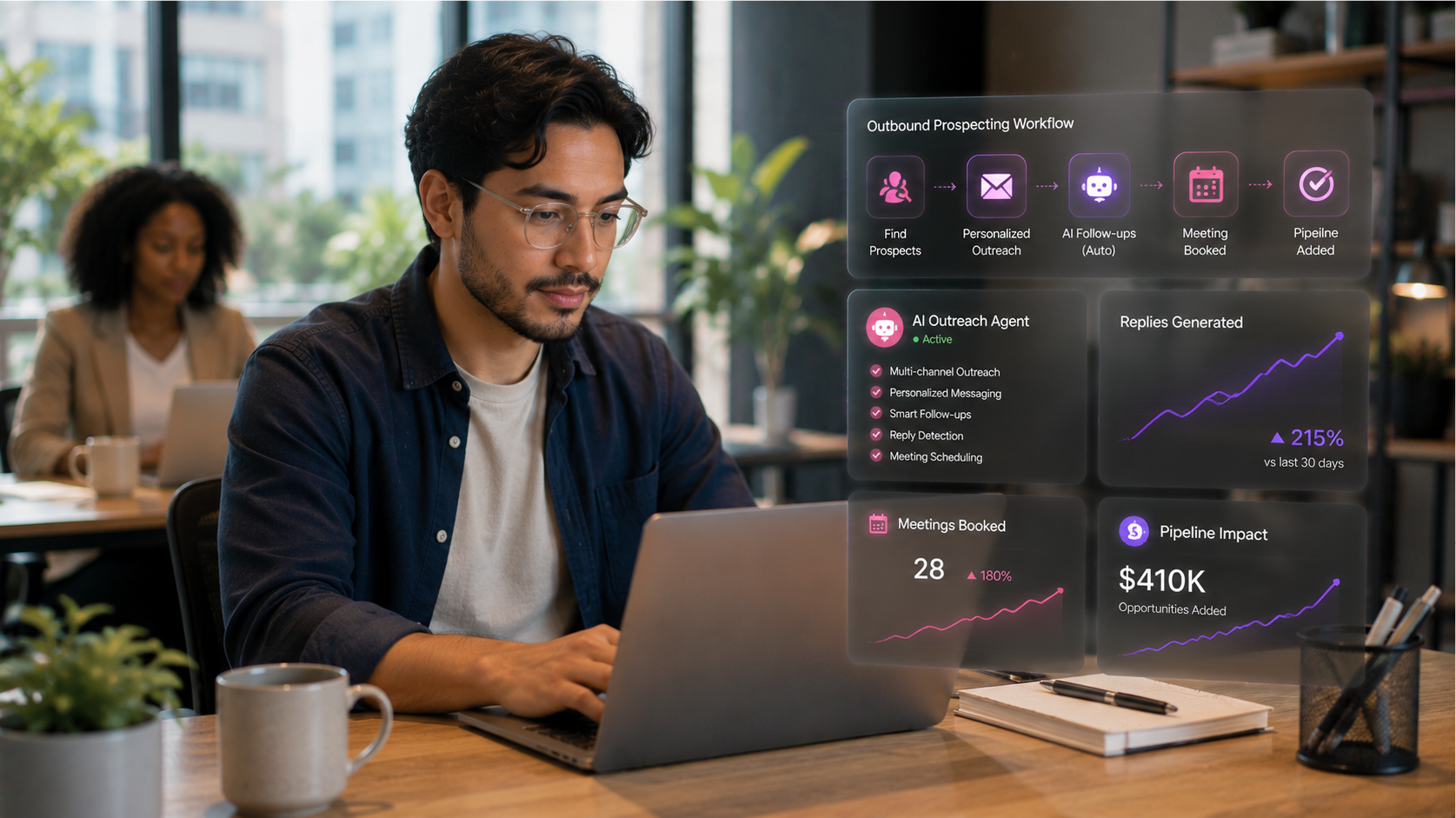AI Sales Team - How SaaS Outbound Prospecting Automation is Your New Pipeline-Building Machine SaaS-Outbound-Prospecting-Automation