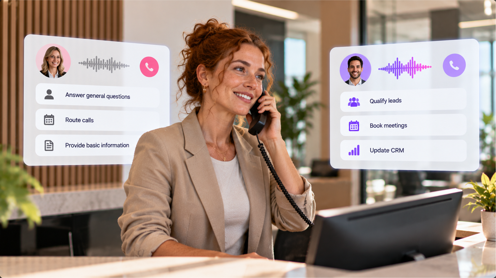 Virtual Receptionist - Virtual Receptionist vs. AI Sales Agent: Which One Do You Need?