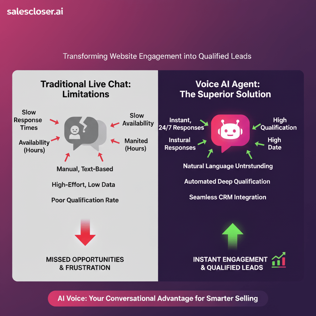 Chat Alternative for Lead Qualification