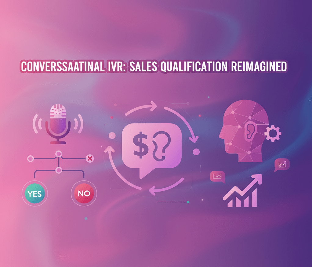 Conversational IVR for Sales Qualification
