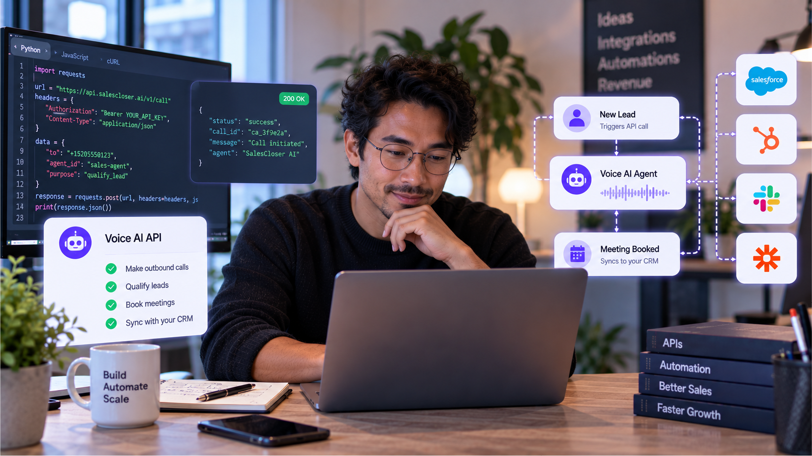 Voice AI API - How to Use a Voice AI API to Build Custom Sales Automation