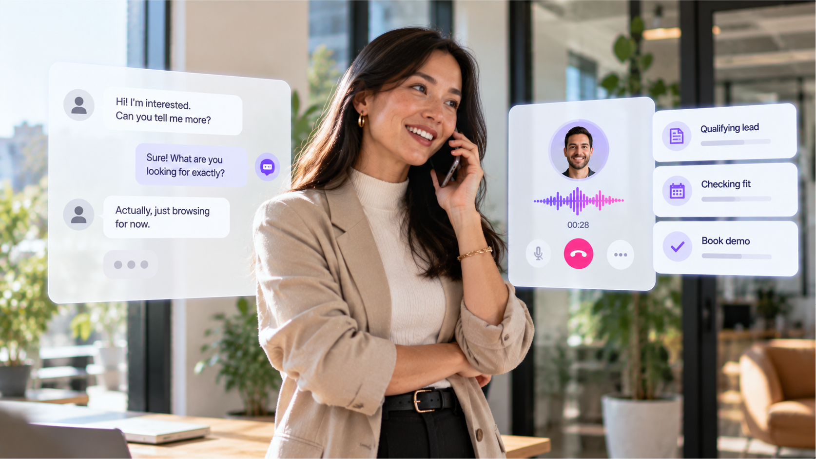 Chat Alternative for Lead Qualification - Why Voice AI is the Best Live Chat Alternative for Lead Qualification