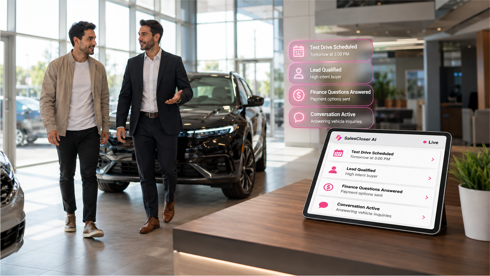 Conversational AI - Conversational AI for Car Dealerships: Turn Leads into Test Drives Conversational AI - Conversational AI for Car Dealerships: Turn Leads into Test Drives