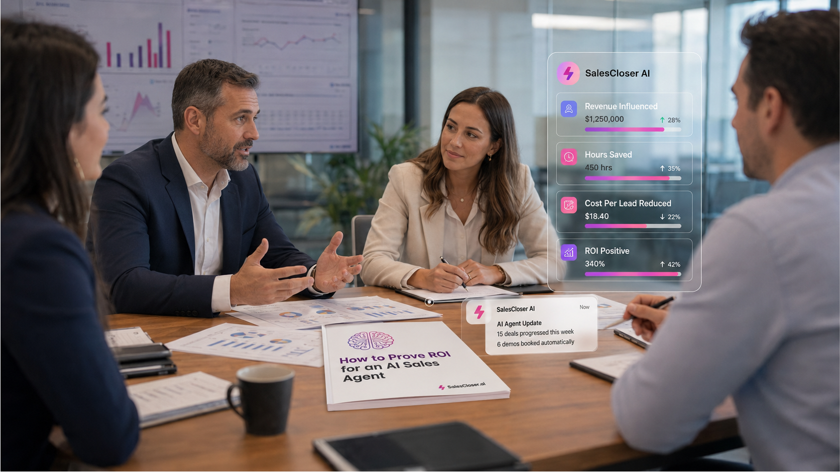 Prove ROI - How to Prove ROI for an AI Sales Agent: A Complete Guide Prove ROI - How to Prove ROI for an AI Sales Agent: A Complete Guide