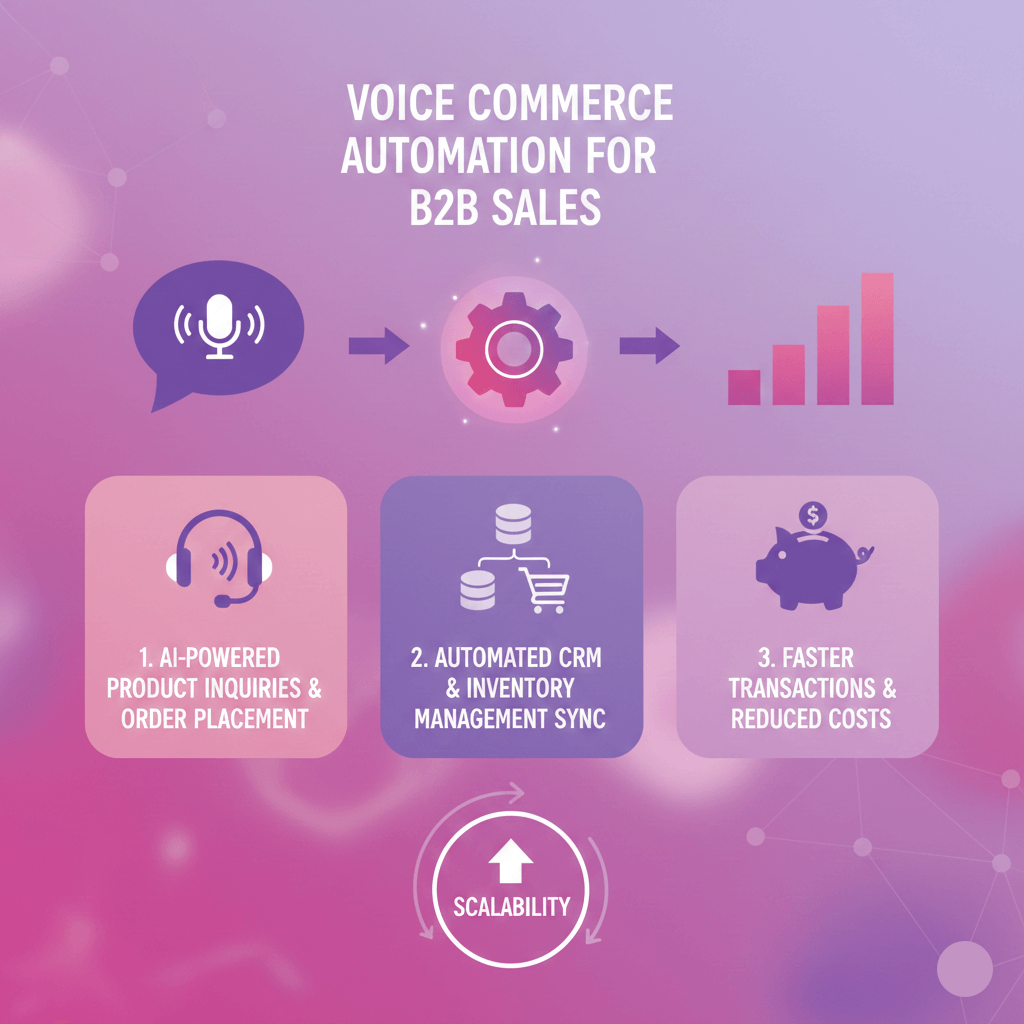 Voice Commerce Automation for B2B Sales