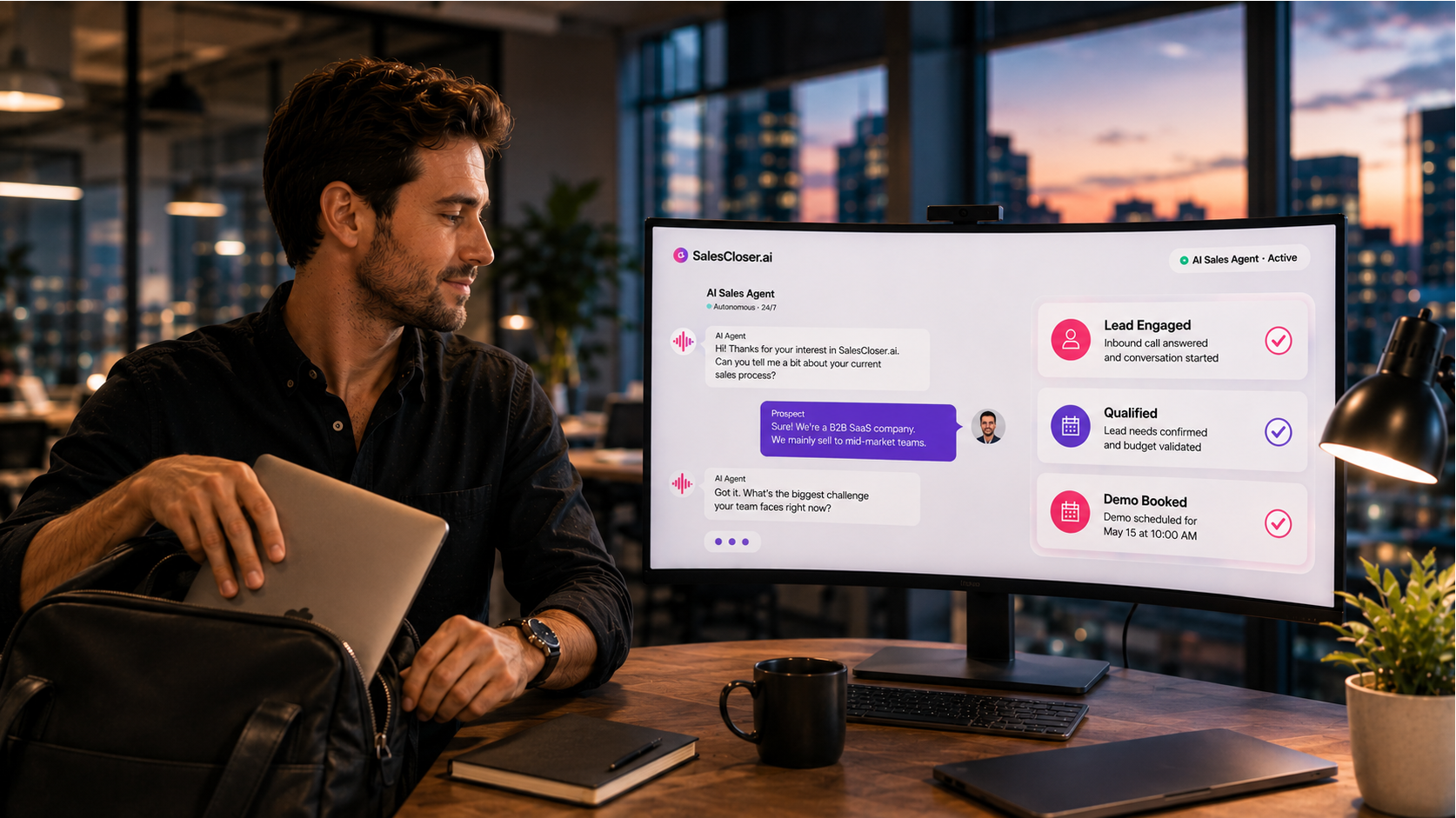 Autonomous Sales Agents for SaaS - Autonomous Sales Agents for SaaS: The Next Evolution of 24/7 Lead Engagement