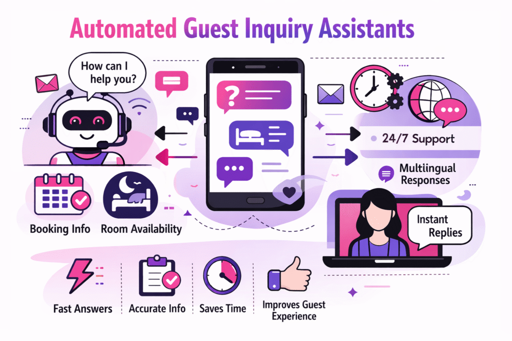Automated Guest Inquiry Assistants - Automated Guest Inquiry Assistants: AI Solutions for Hotels, Airbnb Hosts, and Short-Stay Properties Automated Guest Inquiry Assistants