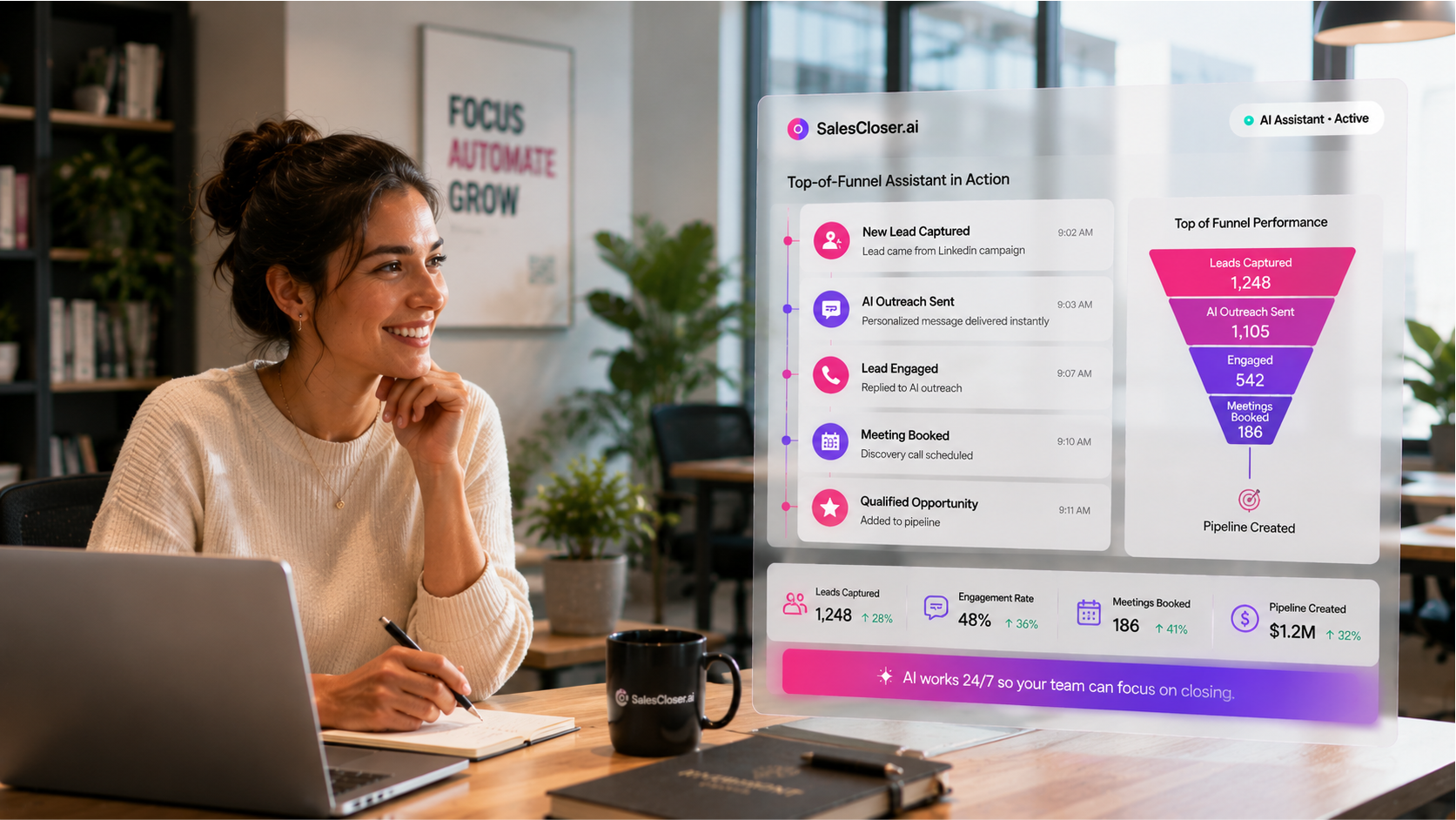 Automated Top-of-Funnel Assistants - How Automated Top-of-Funnel Assistants Nurture Prospects Before Your Sales Team Gets Involved Automated Top-of-Funnel Assistants - How Automated Top-of-Funnel Assistants Nurture Prospects Before Your Sales Team Gets Involved