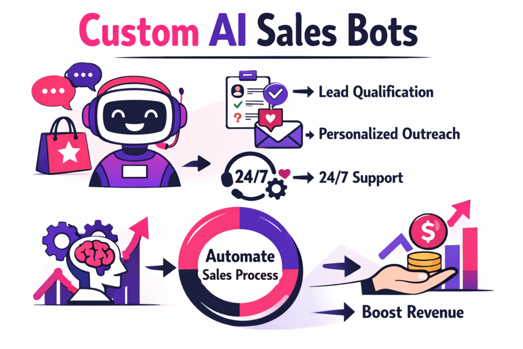 Custom AI Sales Bots - Custom AI Sales Bots: How Product-Specific Agents Drive More Demos and Sales Custom AI Sales Bots