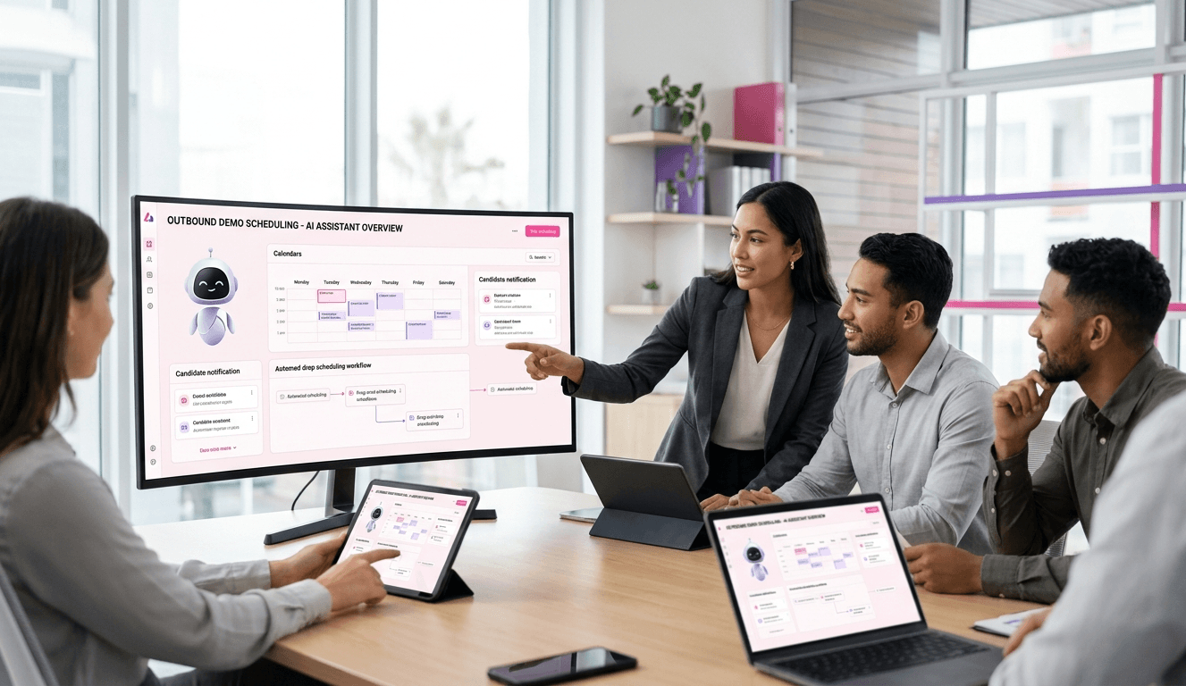Conversational Demo Automation - AI Agents for Outbound Demo Scheduling: Book More Meetings Automatically AI Agents for Outbound Demo Scheduling