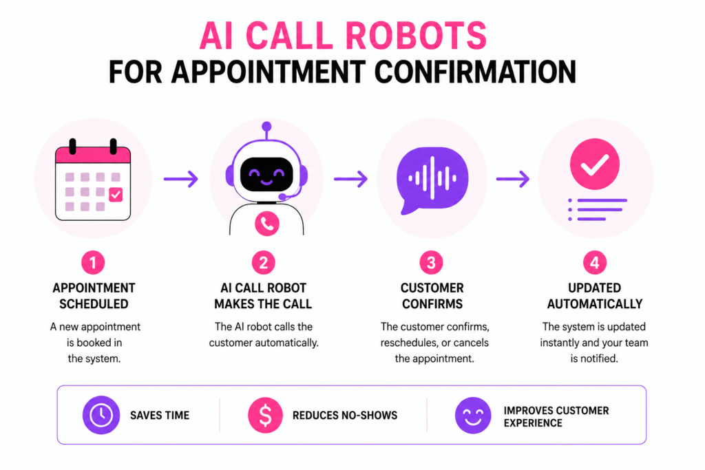 AI Call Robots for Appointment Confirmation