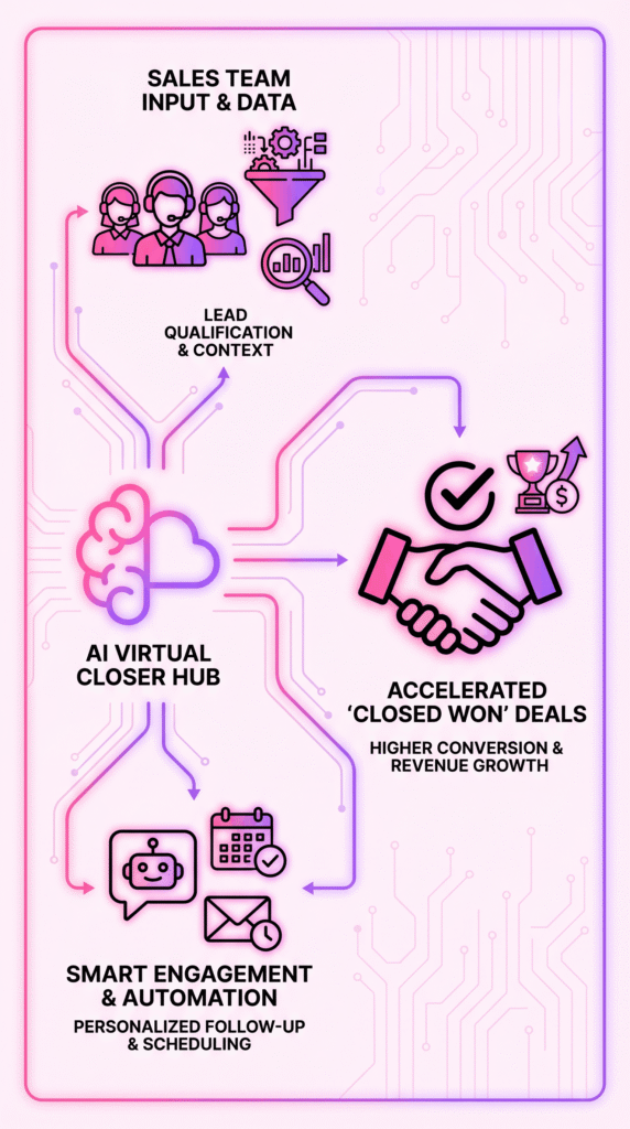AI Virtual Closers for Sales Teams