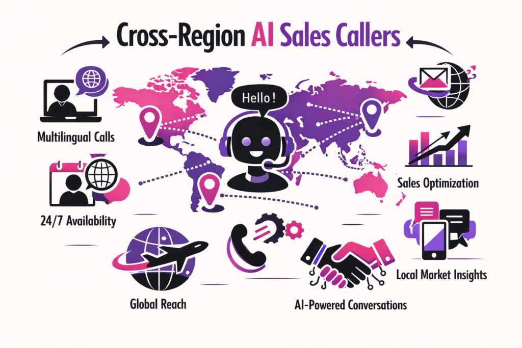Cross-Region AI Sales Callers