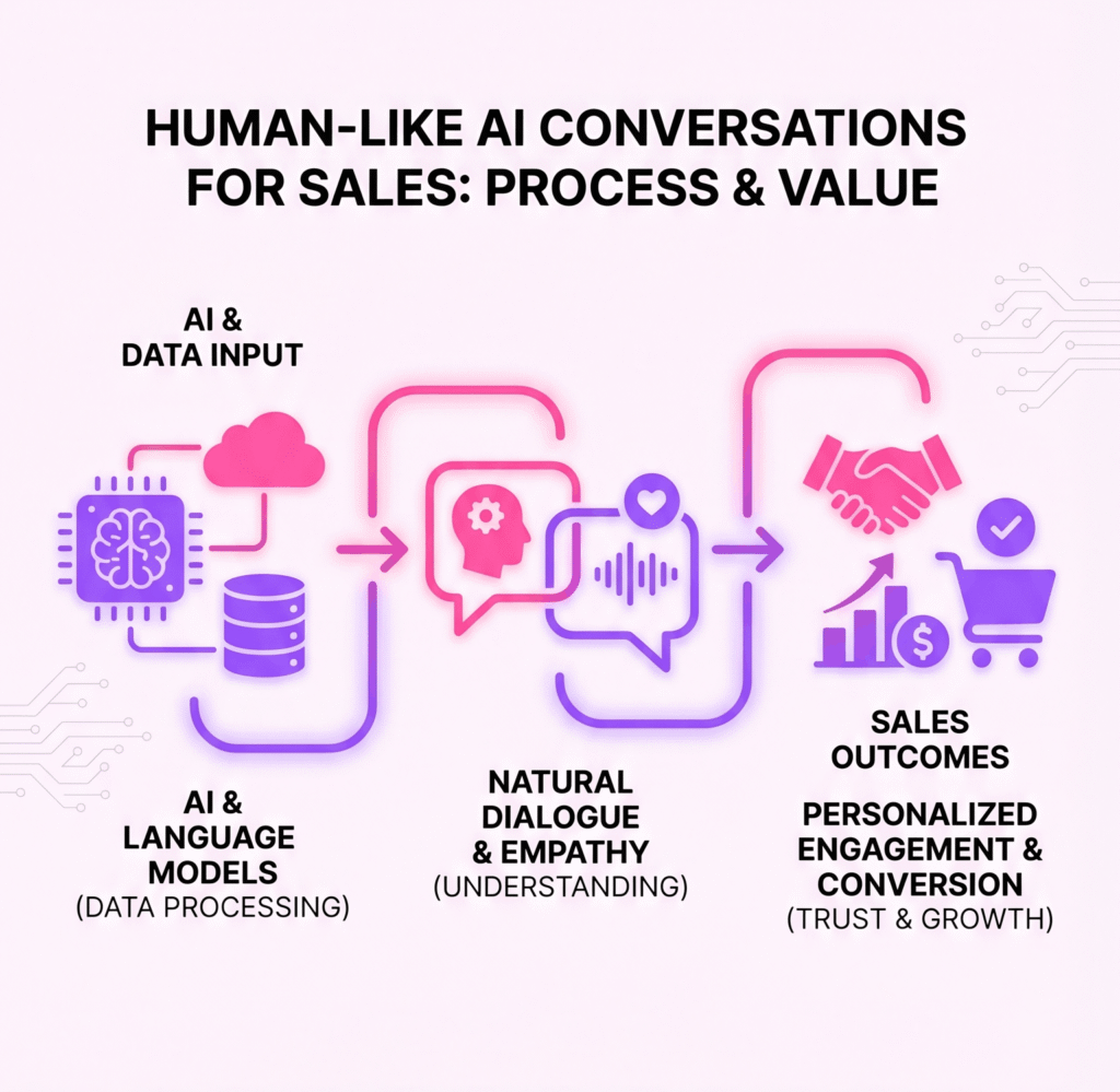 Human-Like AI Conversations for Sales