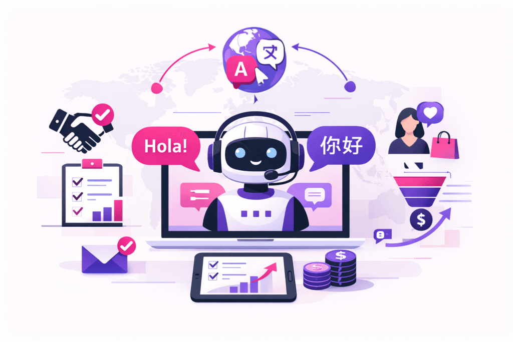 Multilingual AI Sales Agents