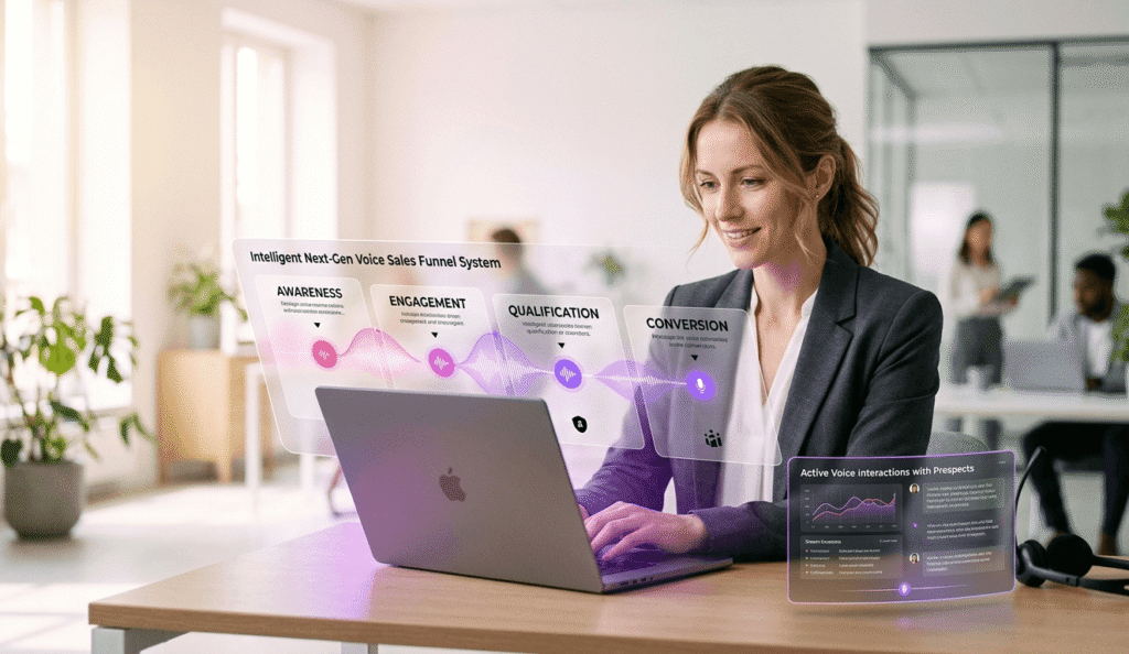 Voice-Based Sales Funnel AI - Blog Voice-Based Sales Funnel AI