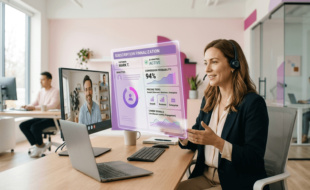 AI Closing Agents for Subscription Sales