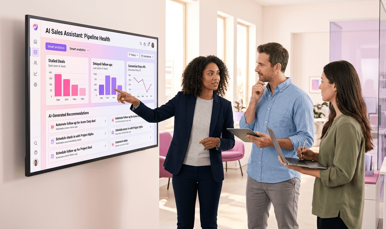 AI Support for Sales Pipeline Bottlenecks