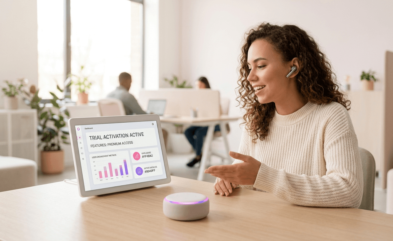 AI Voice Agents for Trial Activation