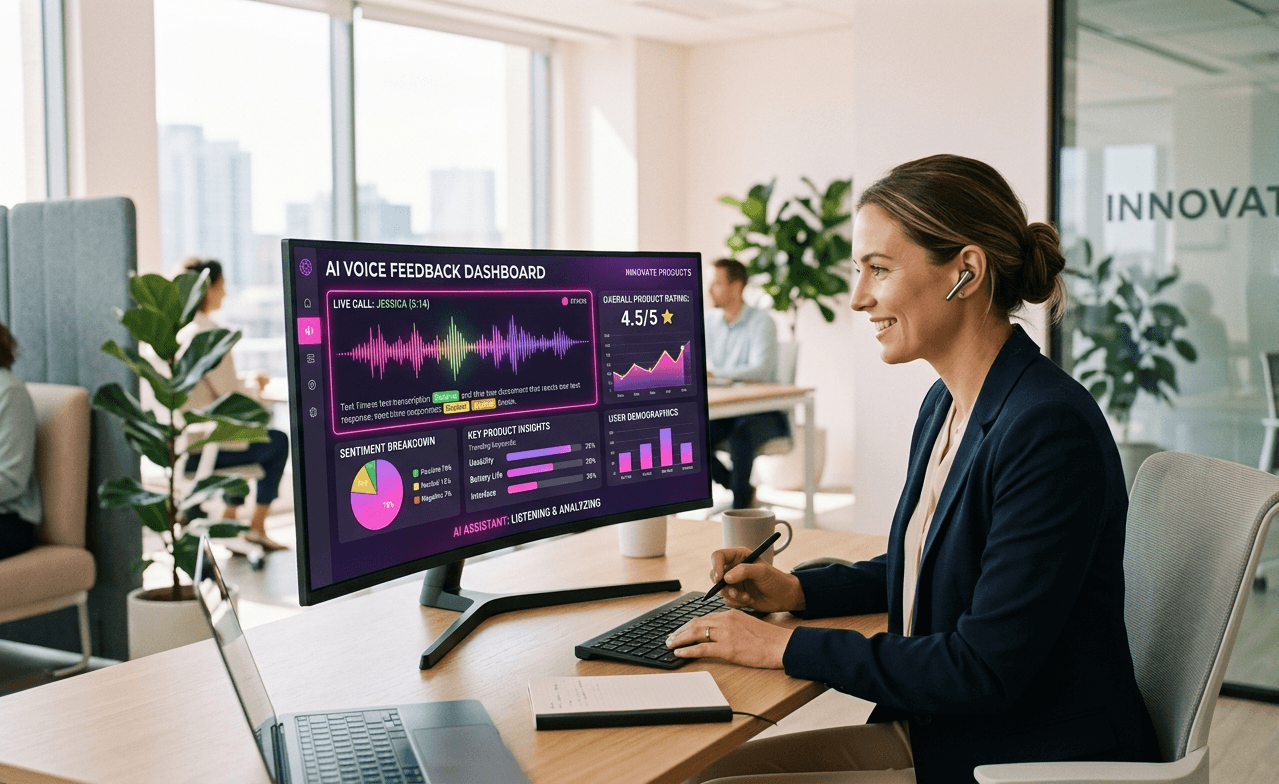 AI Voice Calls to Collect Product Feedback