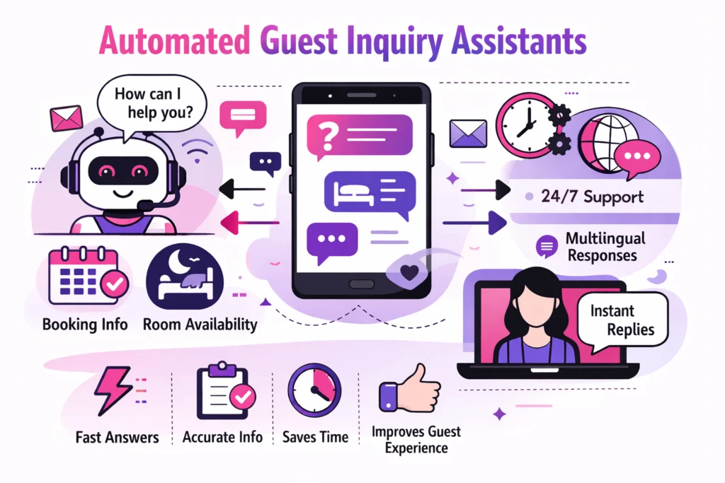 Automated Guest Inquiry Assistants - Automated Guest Inquiry Assistants: AI Solutions for Hotels, Airbnb Hosts, and Short-Stay Properties
