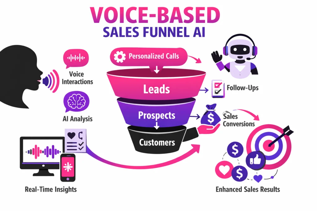 Voice-Based Sales Funnel AI - Voice-Based Sales Funnel AI: How Voice Agents Drive Leads Through Every Stage